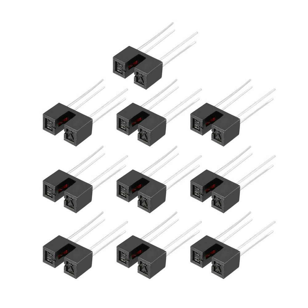 10Pcs 7/64" Slot PCB Photo Interrupter Optical Sensor Switch HY306