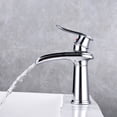 thumbnail image 4 of Grifo de lavabo antiguo de color negro y cobre, grifo de lavabo, grifo de lavabo, grifo de cascada, 4 of 6