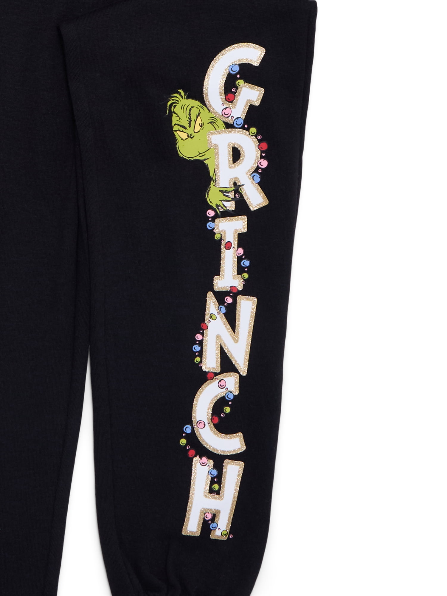 The Grinch Kids Graphic Fleece Sweatshirt and Jogger Set, 2 Piece, Sizes 4-18
