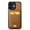 Brown, variant on Allytechgroup Case for iPhone 12 Mini with Detachable Cards Holder, RFID Blocking 2 In 1 Wallet Case with Kickstand Shockproof Back Cover Shell for iPhone 12 Mini, Black