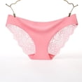 thumbnail image 1 of TrowBridge-bragas sexys para mujer, ropa interior de encaje de satén de seda, lencería hueca, agradable para la piel, calzoncillos cómodos, 1 of 4
