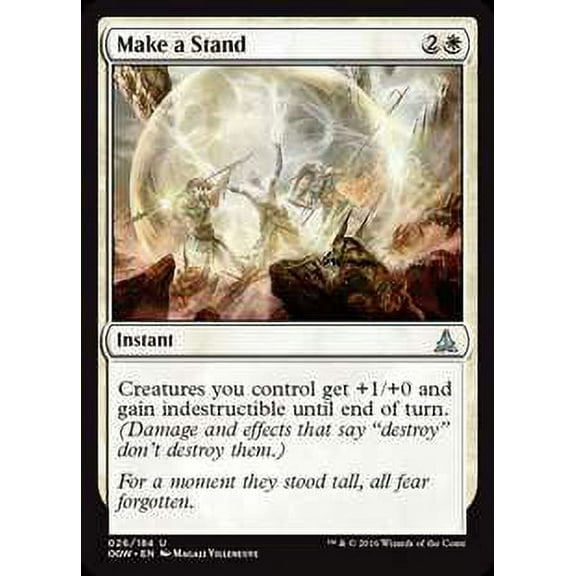 MtG Oath of the Gatewatch Uncommon Make a Stand (Foil) #26