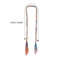 thumbnail image 2 of Unique Bargains 1 Pc Scarf Design Handbag Strap Colorful Metal Fabric, 2 of 5