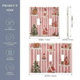 thumbnail image 2 of Yayeee Toggle Light Switch Wall Plate 2-Gang 4.56"x4.48" Decorative Outlet Cover, White Gingerbread Houses, 2 of 7