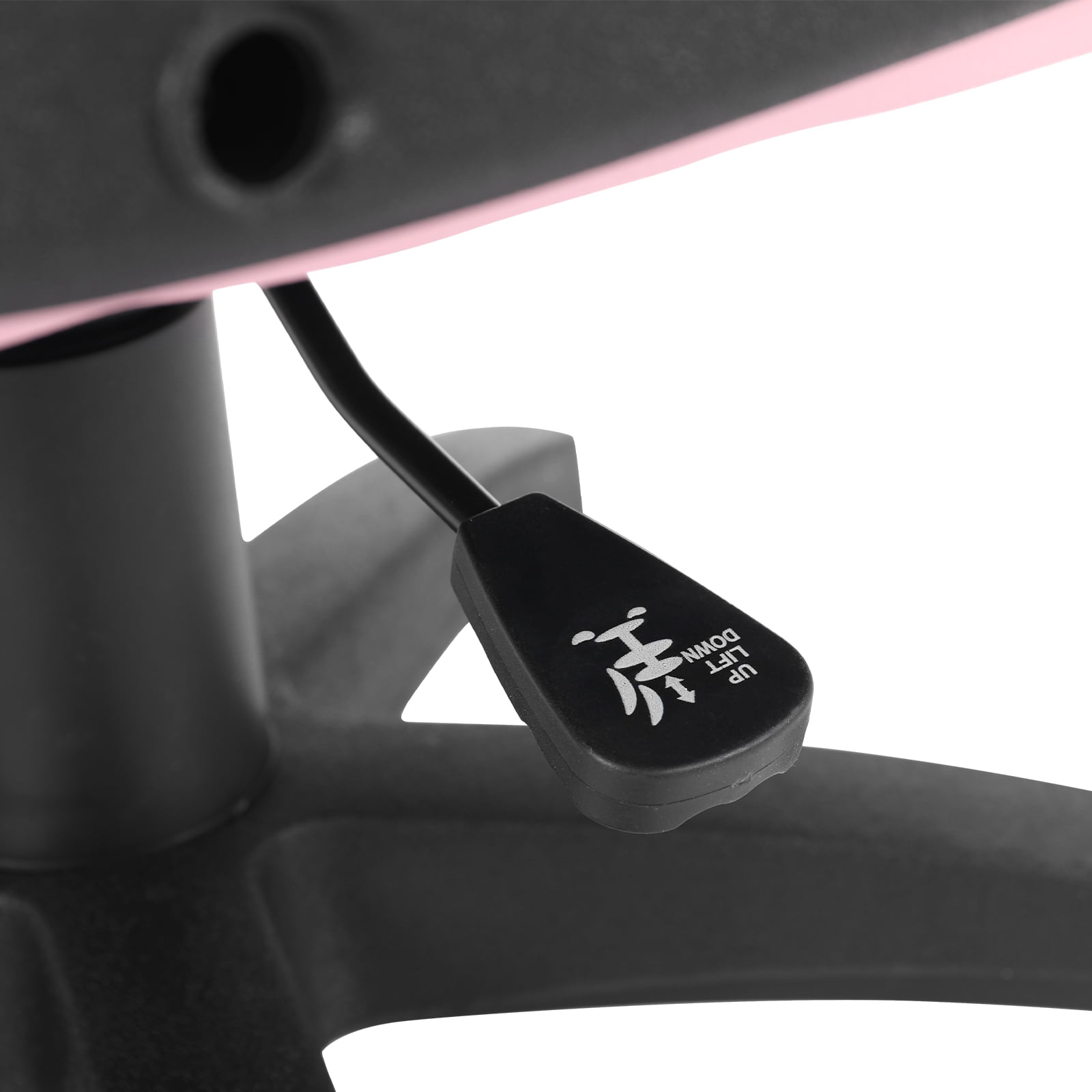 Swivel Gaming Chair for Boys Girls Kids Activity Chair High Back Ergonomic Racing Computer Chair, Height Adjustable, Pink