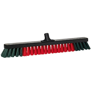 Vikan 26" Garage Broom- Hard, Transport Line - Black (3 Units)