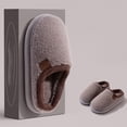 thumbnail image 5 of Taqqpue Women’s Soft Curly Slippers Under 10 Solid Color Memory Foam Lightweight House Shoes Fall Winter Keep Warm Cozy Fuzzy Slipper with Polar Fleece Lining, 5 of 6