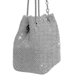 thumbnail image 1 of 1 Uds. Bolso de herramientas, bolso de noche plateado para mujer, bolso tipo cubo con diamantes de imitación, bolso de hombro brillante, 1 of 3