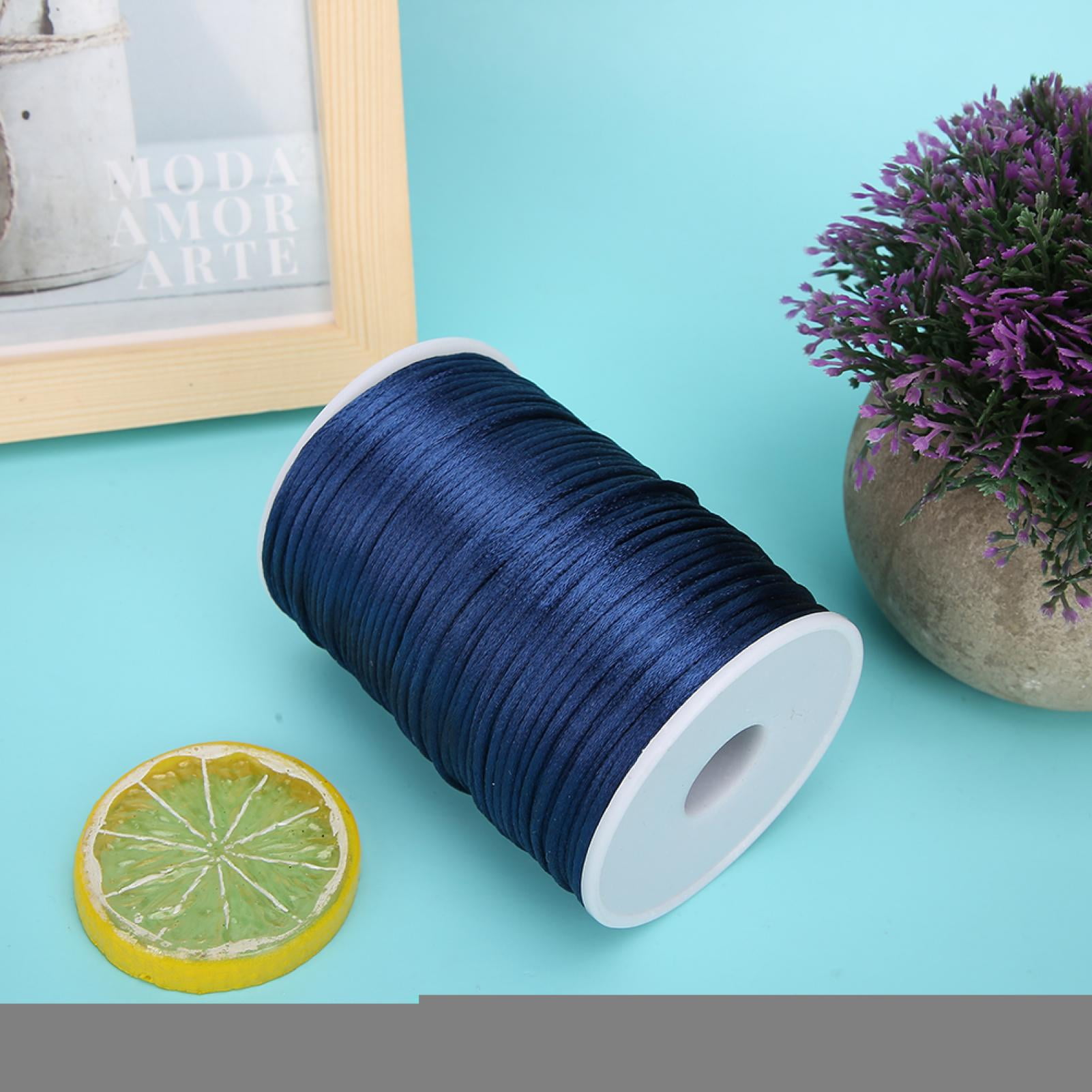 Chinese Knotting Cord, Craft Nylon Satin Cord, For Jewelry Making