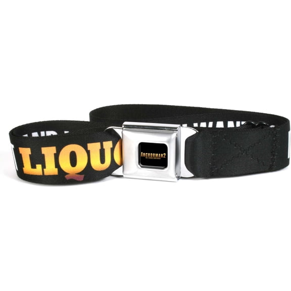 Anchorman I've Got Liquor Breath and I Want To Be Your Friend Seatbelt Belt