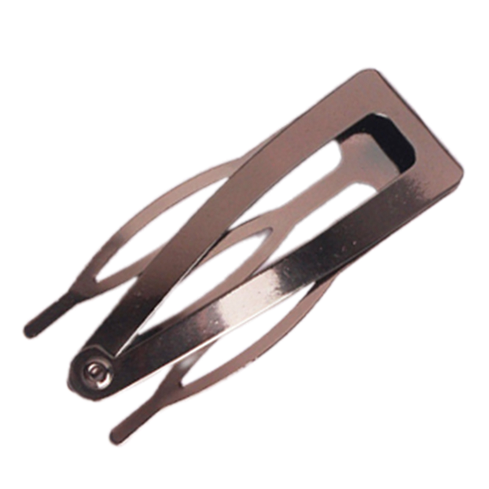 Revlon Rubberized Double Grip Haarklammern – 6 Stück, Schwarz, Rutschfester Grip
