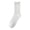 White, variant on Women Mid Tube Cotton Socks Versatile Trendy Solid Color Casual Athletic Long Socks Daily Footwear Hosiery Black