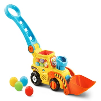 VTech, Pop-a-Balls, Push and Pop Bulldozer, Toddler Learning Toy