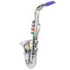 thumbnail image 1 of Juguete de saxofón para niños Bling Bling Mini saxofón plata, 1 of 10