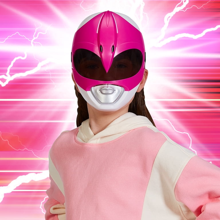 Power Rangers Pink Ranger Role Play Mask, Adjustable Fit - Walmart.com