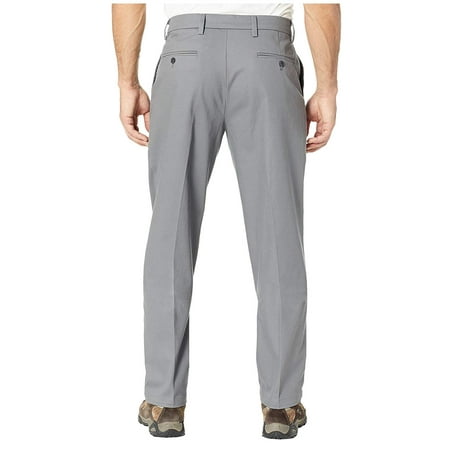 Dockers Classic Fit Signature Khaki Lux Cotton Stretch Pants D3 Burma Grey
