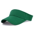 thumbnail image 2 of Trgacdwlo Sports Sun Visor Hats Adjustable Wide Brim Cooling Lightweight UV Protection Sun Hat for Men Women Camping Boating Green, 2 of 8