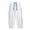White, variant on Vedolay Big and Tall Pants for Men Casual Drawstring Multiple Pocket High Waisted Street Pants White,M