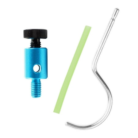 Miulika Corner Pole Stand Bracket ing Rod Rack Lightweight Front Mount Easy Installation Support s Rotatable Adjustable Blue Set B