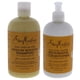 thumbnail image 1 of Shea Moisture Champú y Acondicionador Restaurador Dúo de champú para retención de humedad con manteca de karité cruda 13 oz SheaMoisture Champú y Acondicionador Restaurador 13 oz, 1 of 1