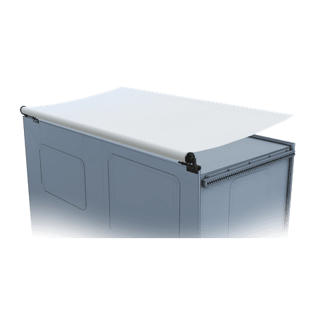 Lippert Components Solera White Slider Awning with White Weatherguard
