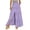 #439-Purple, variant on Roncen Women's Summer Slit Tiered Maxi Skirt - Boho A-Line Elastic Waist Long Skirts with Pockets