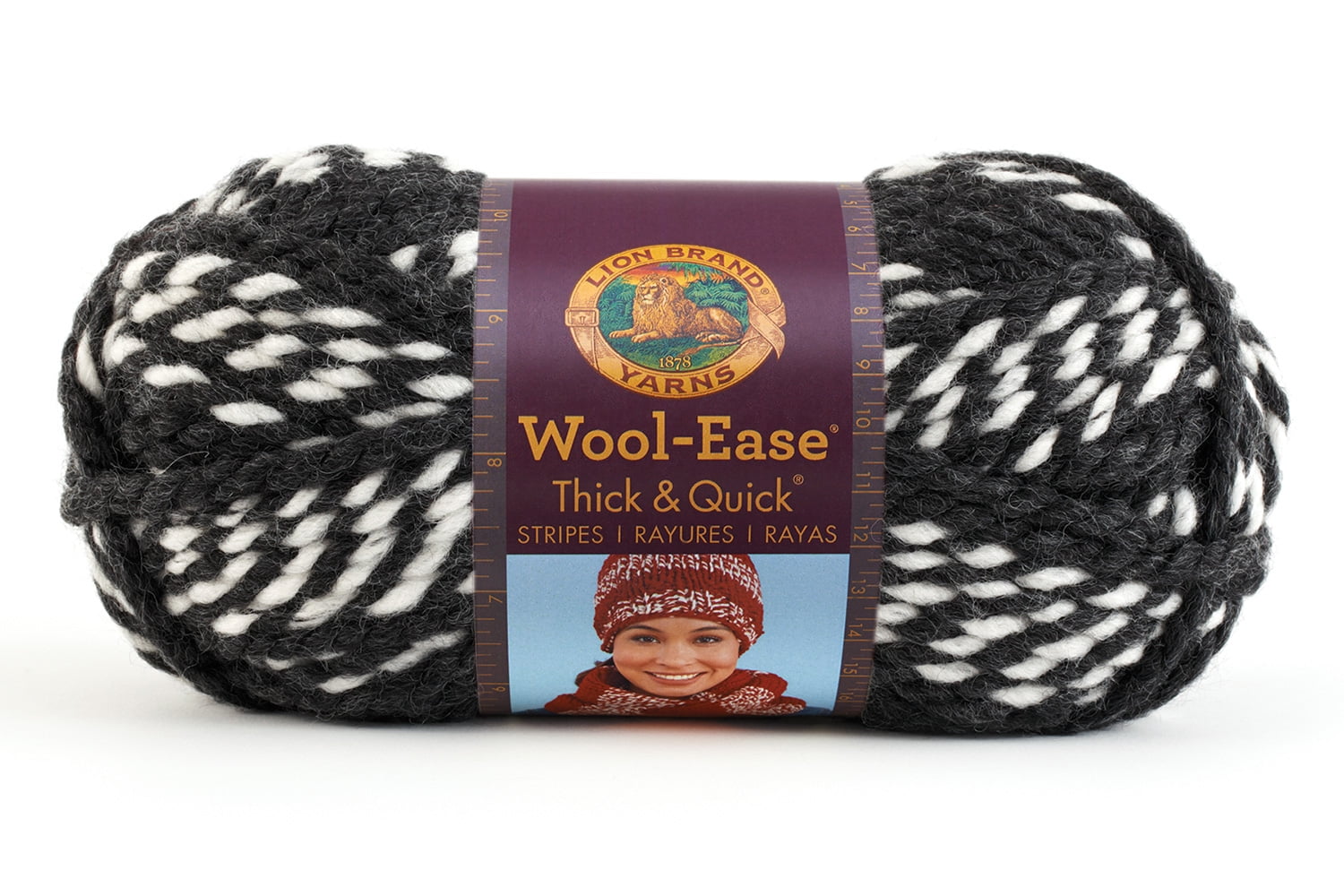 Lion Brand Yarns Wool Ease Thick & Quick Yarn, 1 Each