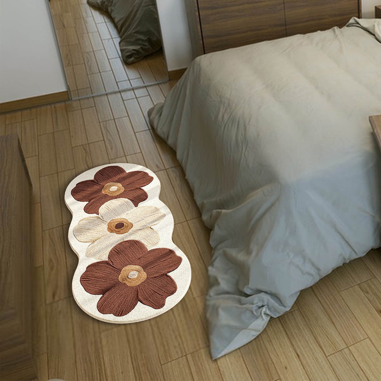 TNDBKQWR Carpets and Rugs Clearance Furry Rugs for Living Room Fluffy Rug Runners for Bedroom Fluffy Carpet Area Rugs Indoor, 50x160cm