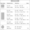 thumbnail image 6 of Zstar Table Cloths Rectangle 60 x 120 Inch Waterproof Tablecloth for 8 Foot Rectangle Tables Grey, 6 of 6