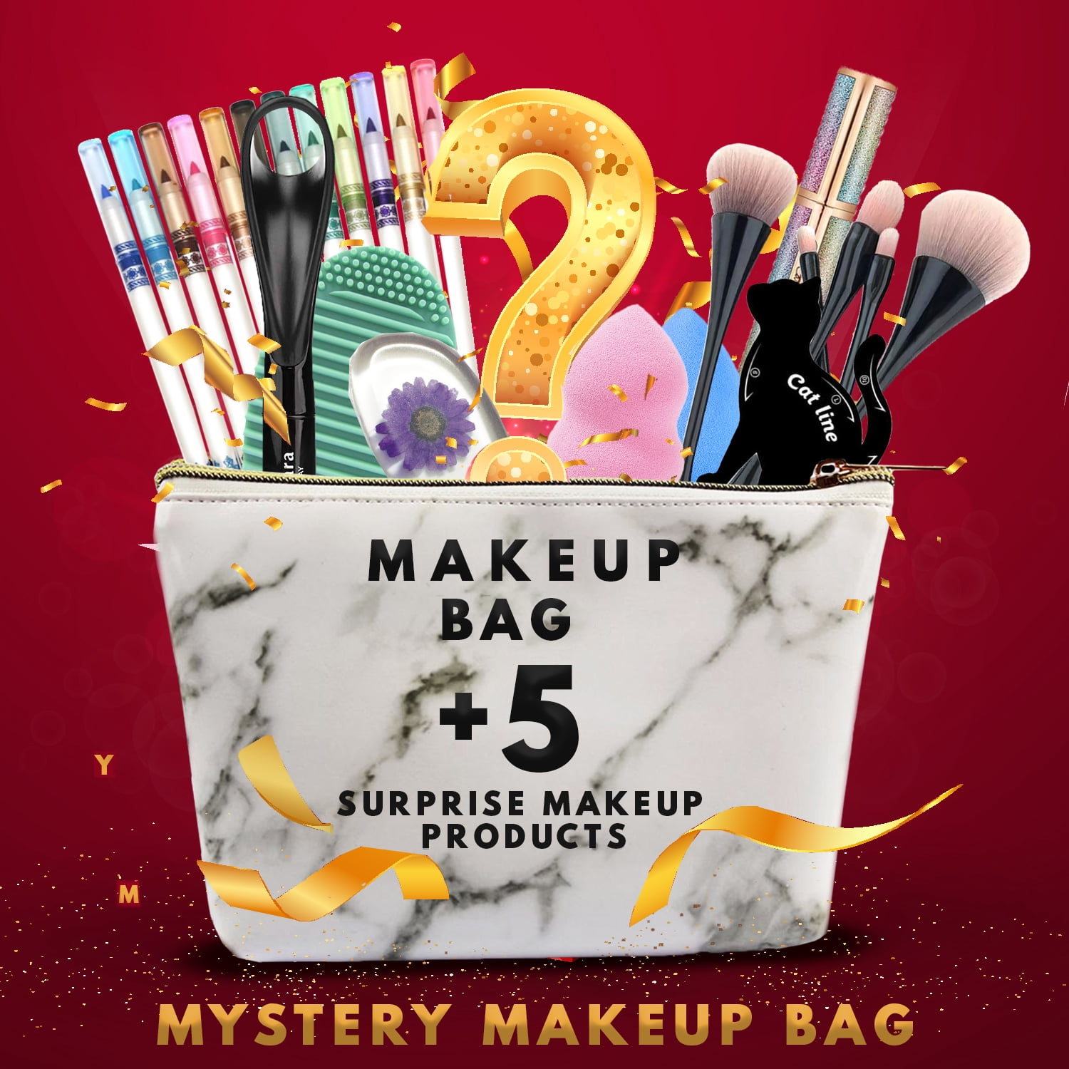 Mystery_Box, Random Make up Items, Great Gift! Surprise Cosmetic Set for Women
