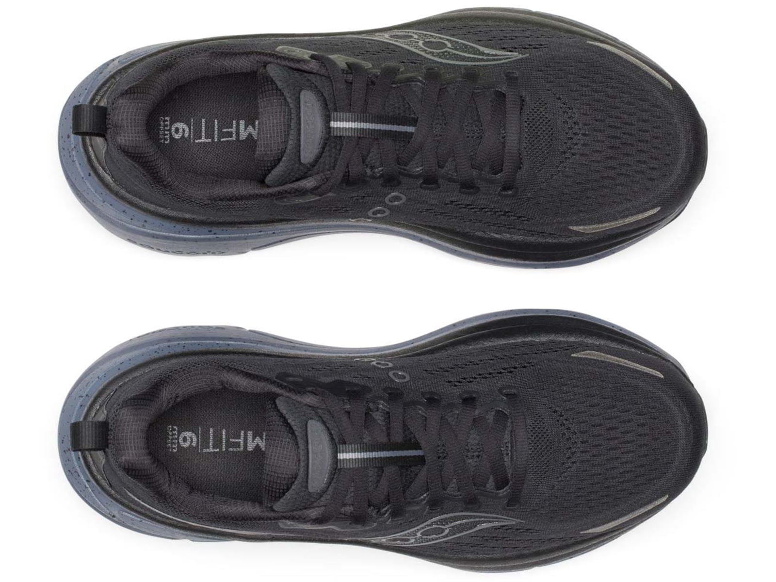 NEW SAUCONY men\'s hurricane 25 shoes in black/shadow Amazon.com | Saucony Men main image 2