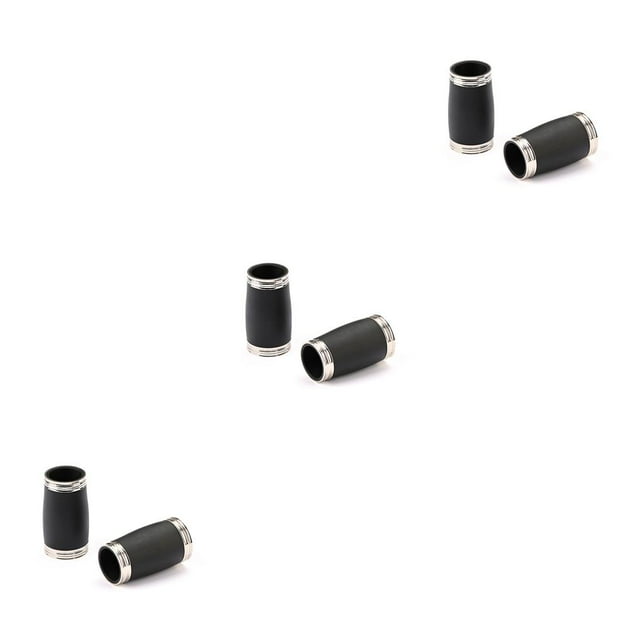 relayinert Clarinet Tuning Tube Professional Two Section Clarinets Barrels Universal B Flat Pipe Spare Parts Playing Fitting 54mm 3PCS