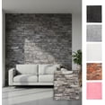 thumbnail image 1 of Papel Tapiz Tipo Piedra Con Adhesivo De 35X38CM Revestimiento Decorativo Para Cubierta De Mueble Encimera Cocina Estante Puertas Paredes Decoracion Hogar (Gris), 1 of 7