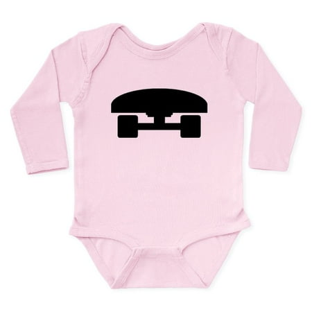 

CafePress - Skateboard Logo Icon - Long Sleeve Infant Bodysuit