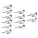 thumbnail image 1 of 12 piezas de pájaros artificiales de simulación con clip de espuma realista, plumas artificiales, pequeñas figuras de pájaros para decoración de bodas, 1 of 8