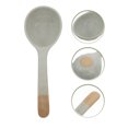 thumbnail image 3 of Cuchara sopera japonesa, cuchara de cerámica para dumplings, cuchara para wontons, cuchara para dumplings, cuchara sopera de cocina para cereales, ramen, fideos wonton, 3 of 7