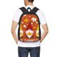 thumbnail image 4 of Balery Happy Thanksgiving Three Gnomes Mochila para hombre y mujer - Tela Oxford 600D resistente - Gran capacidad, resistente al agua, ideal para la escuela, viajes y senderismo, 4 of 6