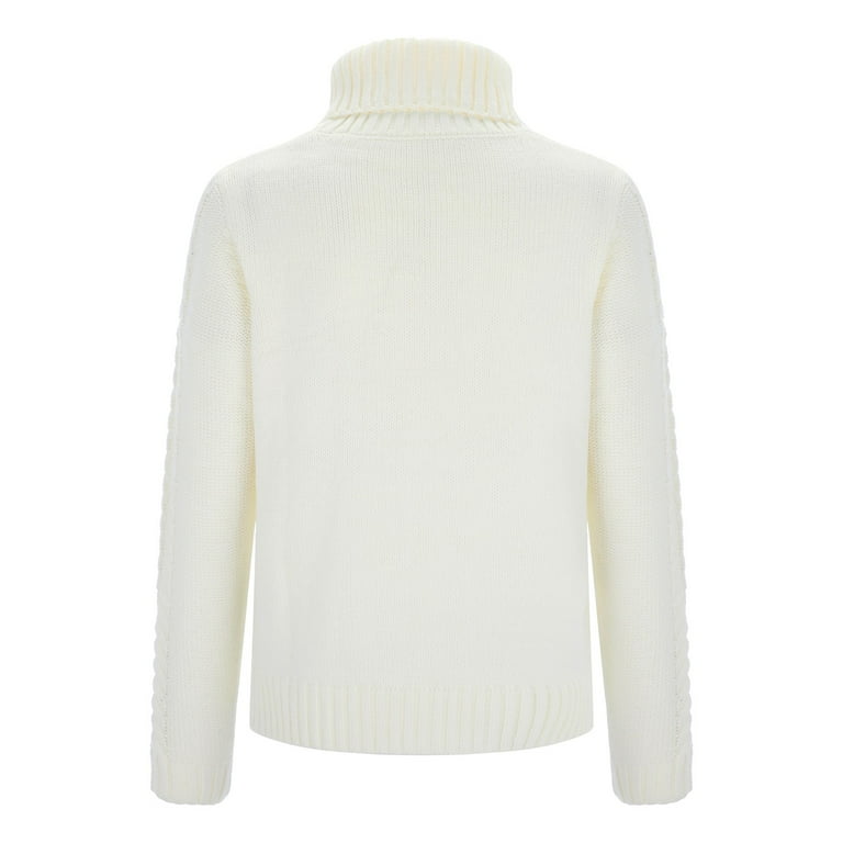 Solid color turtlenecks best sale
