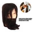 thumbnail image 4 of Cabeza de Maniquí Masculino, Practicar la Apariencia de Simulación de la Piel de Maniquí Masculino Con Alto Rendimiento para Barberos para Barberos, 4 of 7
