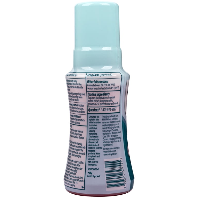 Hibiclens Antimicrobial Skin Cleanser, 8 fl oz Pump photo 2
