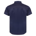 thumbnail image 4 of Chaqueta de chef con bordado de estrellas para hombre y mujer, manga corta, cuello alto, uniforme de cocina, ropa de trabajo para cocinar, hornear y restaurante, 4 of 5