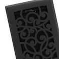 thumbnail image 3 of Imperial 4-inch x 10-inch Black Iron Wonderland, Floor Register, Rectangular, Floor Vent Cover, 3 of 6