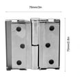 thumbnail image 1 of ANGGREK Charnière de Porte Charnière de Porte, Acier Inoxydable Robuste + Alliage de Zinc pour Armoire de Portes, 1 of 8