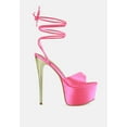 thumbnail image 5 of Passion Fruit Dramatic Platform Lace-Up Heel Sandals, 5 of 6