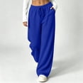 thumbnail image 4 of LUVDA Soft Ribbed Knit Relaxed Fit Pants for Women Fall Winter Gentle Casual Comfort, 4 of 8