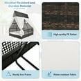 thumbnail image 6 of Outdoor sofa bed terrace bed, adjustable outdoor double -day light bathroom, for the beach of the terrace swimming pool, cream, 6 of 26
