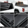 Toyota Tacoma 5FT 2016-2022 Soft Tri Fold Truck Tonneau Bed Cover (Ext Toyota Tacoma 5FT 2016-2022 Soft Tri Fold Truck Tonneau Bed Cover (Ext