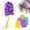 5 Mops, variant on Reusable Chenille Microfiber Dust Duster with Removable and Washable Cloth Covers, 360° Electrostatic Cleaning, Multi-Surface Dusting for Home & Office (3 Mops)