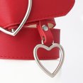 thumbnail image 2 of Cinturón de cintura Sunnimix de hebilla de corazón para mujer rojo, 2 of 6