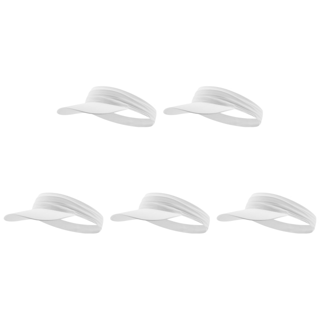 Sombrero con visera anti-UV copa deportivo transpirable para mujeres y hombres () blanco